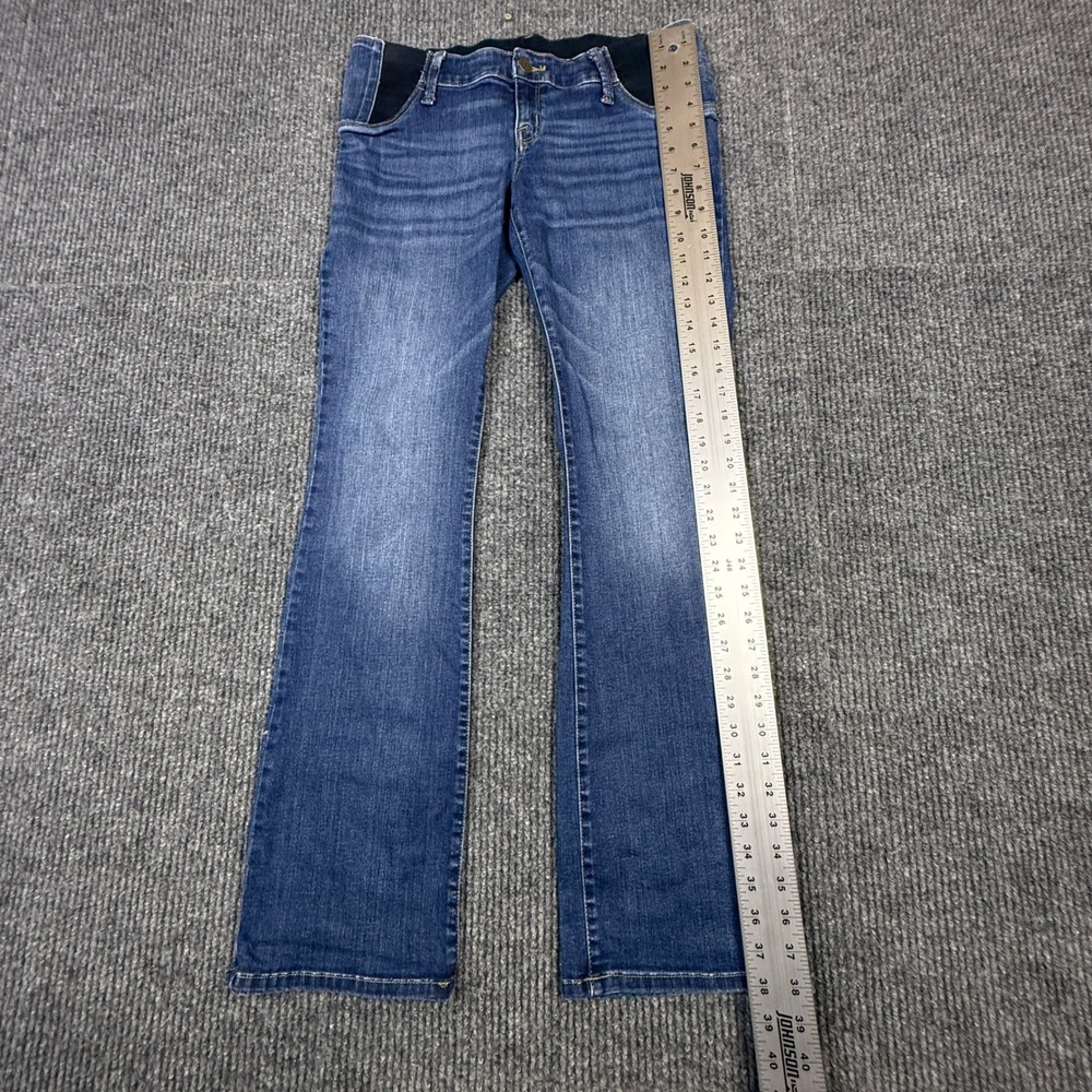 Isabel Maternity Ingrid & Isabel Skinny Bootcut Jeans Blue Size 6 F18496638 - Picture 8 of 13